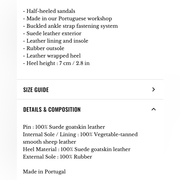 Sézane Gloria Sandals in Camel size 7/38 - Picture 15 of 16